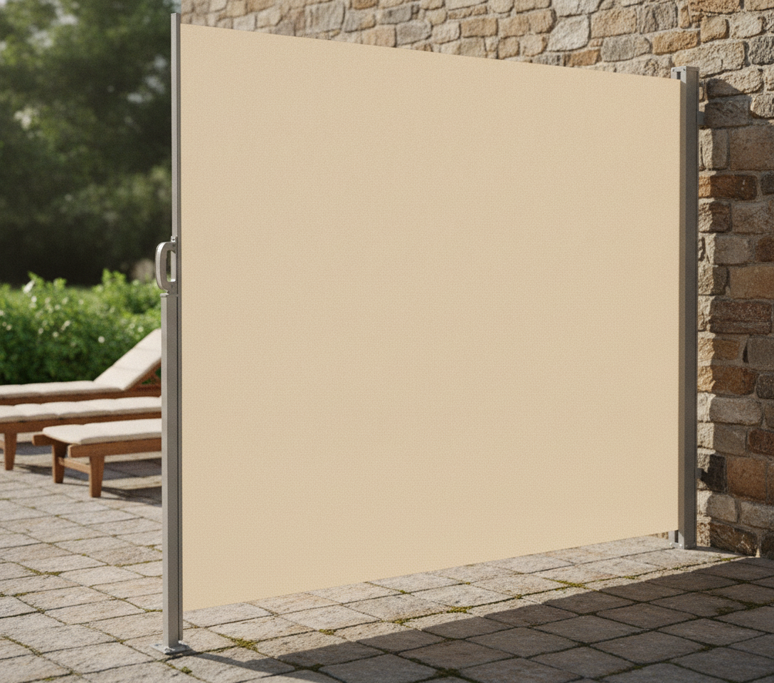 KARAT Alu Seitenmarkise Beige