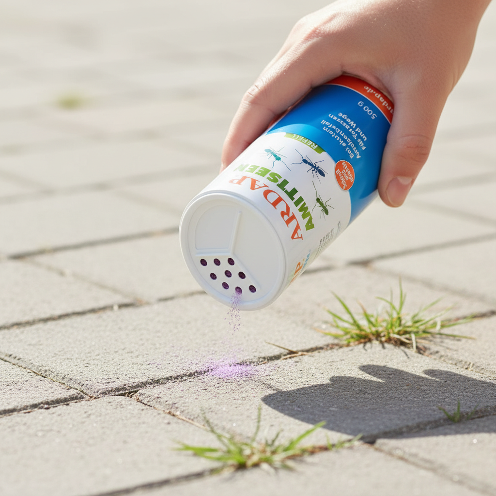 ARDAP Repell Ameisenmittel 500g - Ameisen Pulver mit effektiver Sofort- & Nestwirkung, Ameisenstreumittel, Mittel gegen Ameisen, Ameisenpulver zum Streuen draußen, Wirkt bei akutem Befall (PT19)