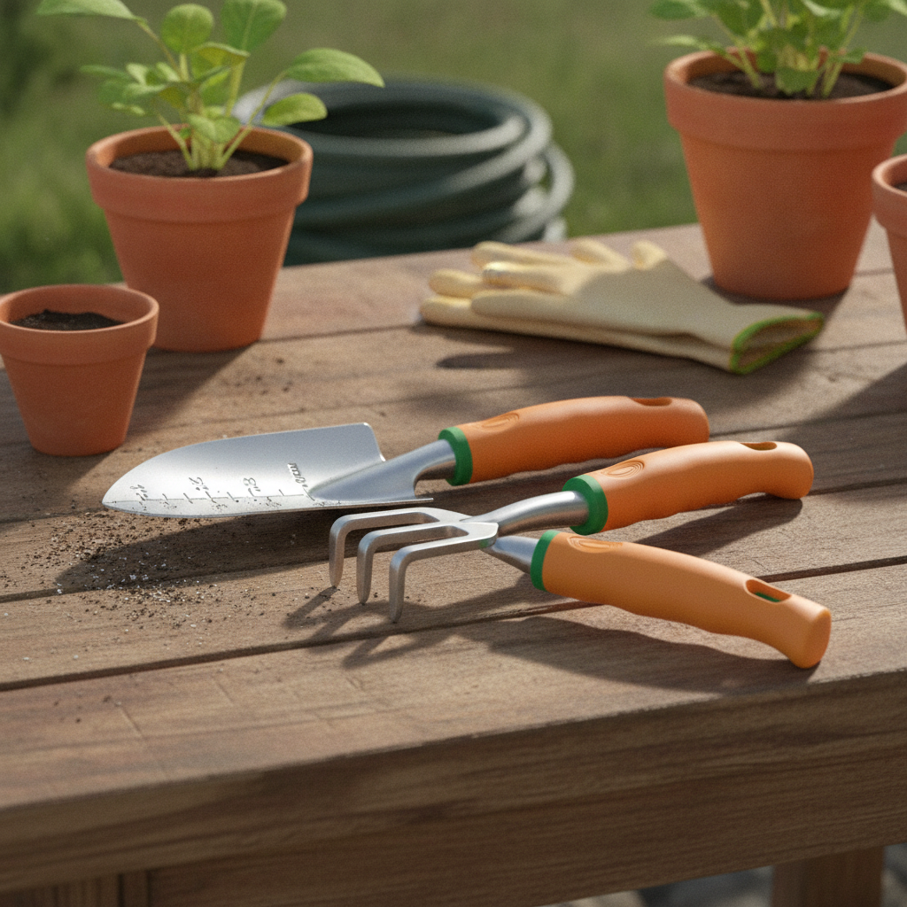 3-teiliges Gartenwerkzeug Set