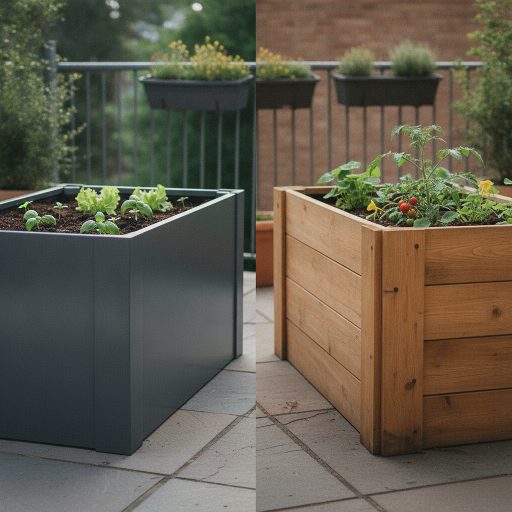 Hochbeet kaufen: Metall oder Holz – die besten Modelle für Garten und Balkon