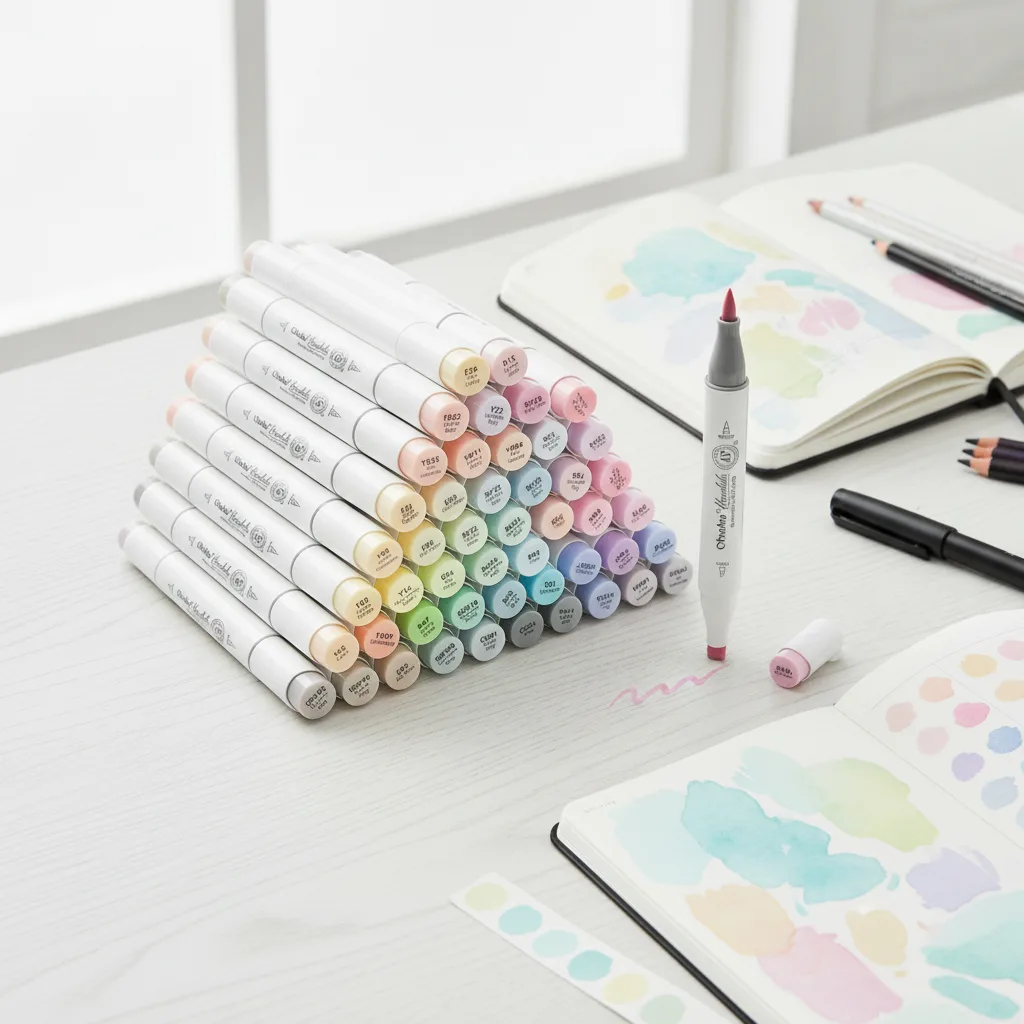 Ohuhu Pastell Alkoholmarker 48er-Set