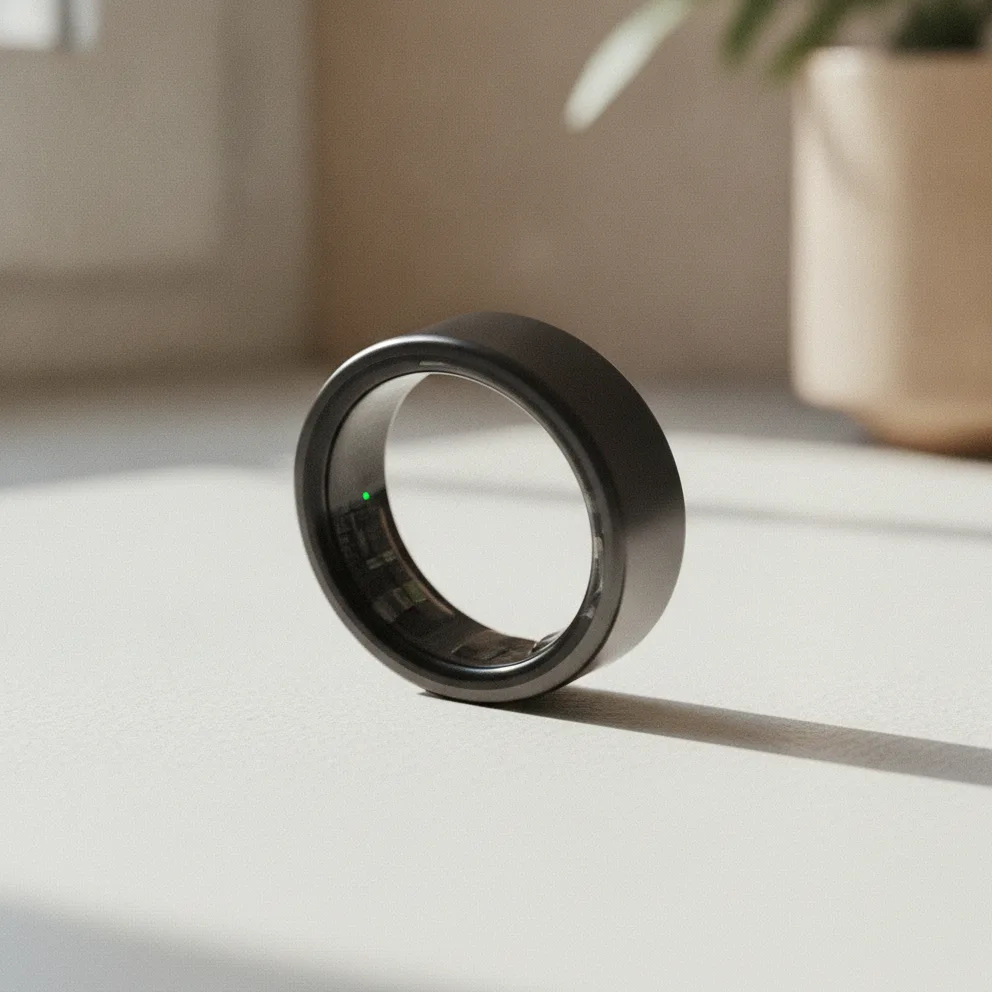 Samsung Galaxy Ring Titanium Black Größe 14