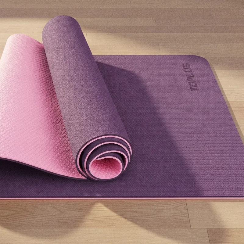 TOPLUS Gymnastikmatte gepolstert