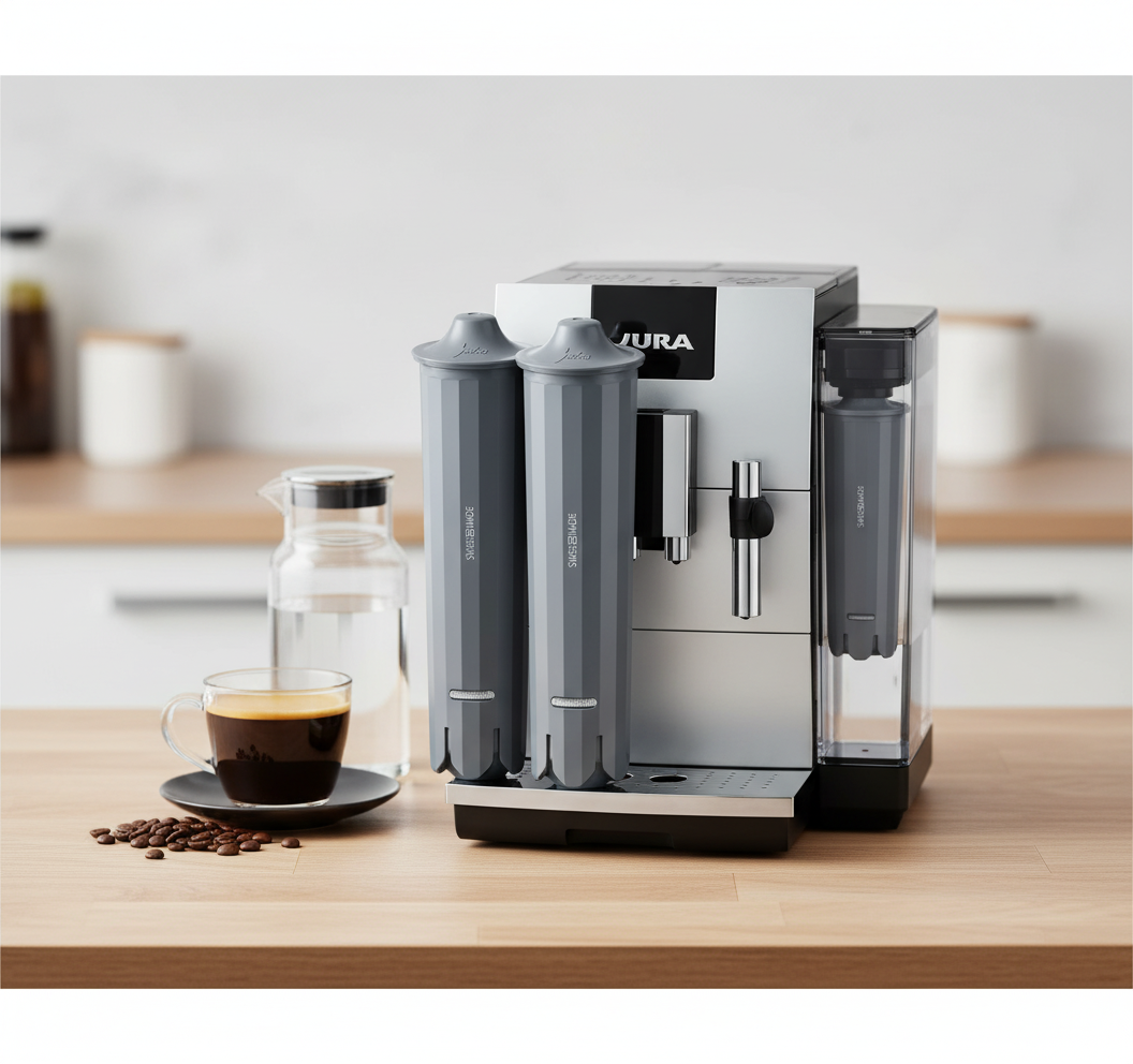 JURA original - CLARIS Smart+ Filterpatrone mit automatischer Filtererkennung - TÜV-zertifizierte Hygiene - 3er-Pack - 24233