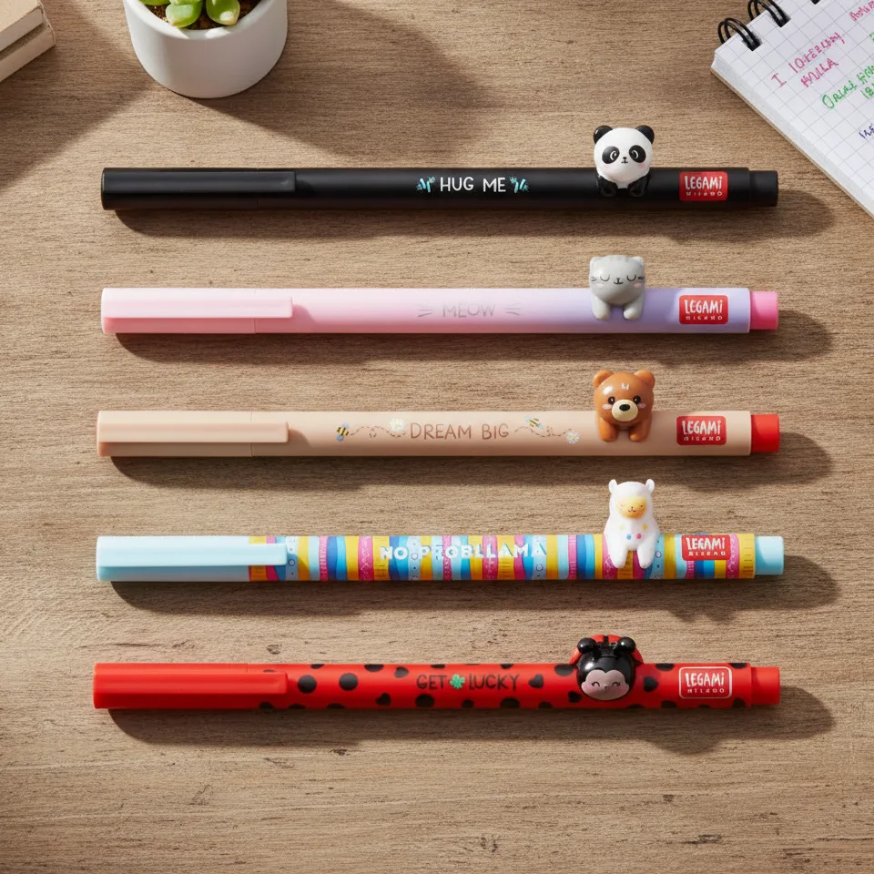 Legami Lovely Friends Gelstifte-Set (5er)