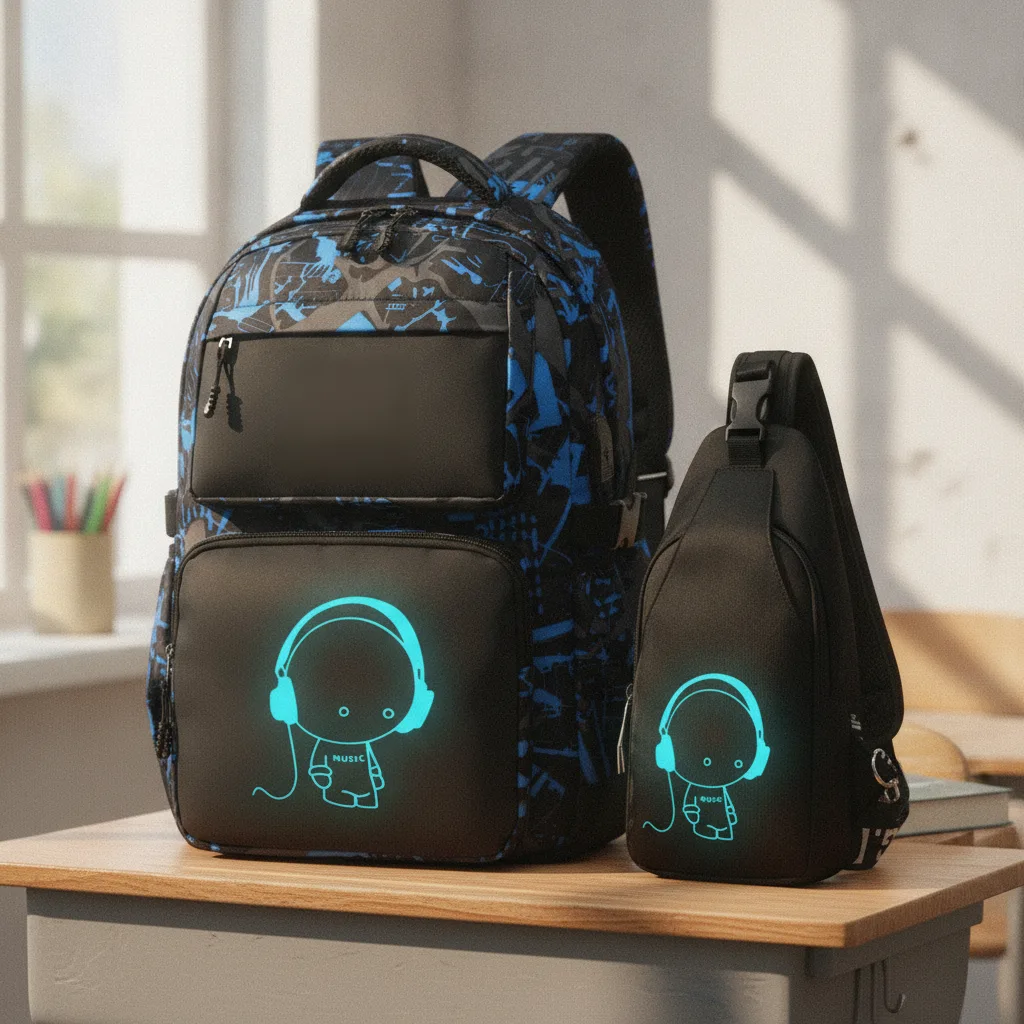 Asge School Backpack Set